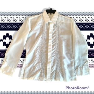 Vintage Women's Embroidered Button up